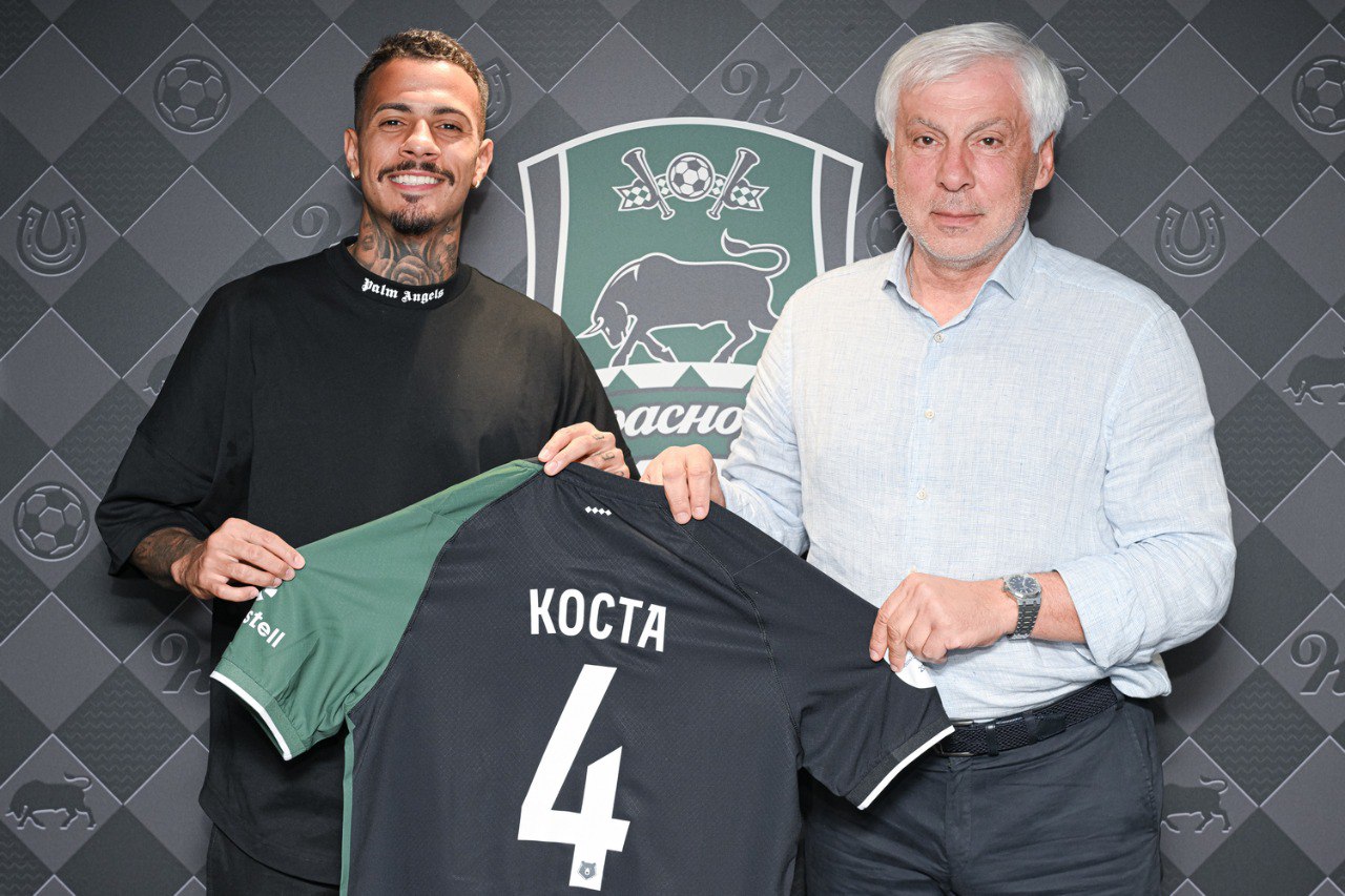Защитник Диего Коста стал игроком «Краснодара»