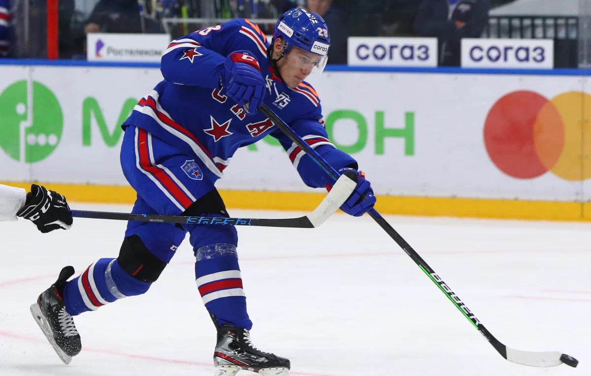 Нападающий СКА Грошев подписал контракт с клубом НХЛ «Тампа-Бэй Лайтнинг»