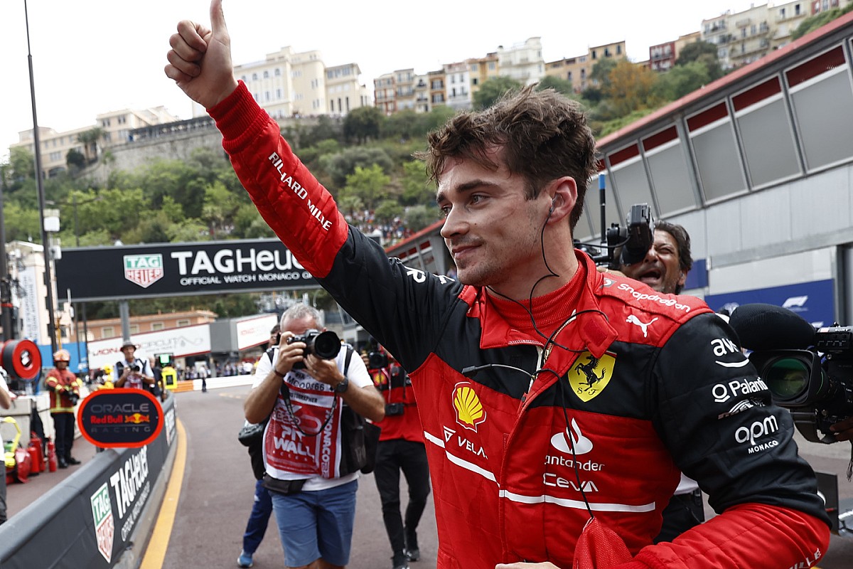 Пилот «Феррари» Леклер одержал победу на своём домашнем Гран-при Монако