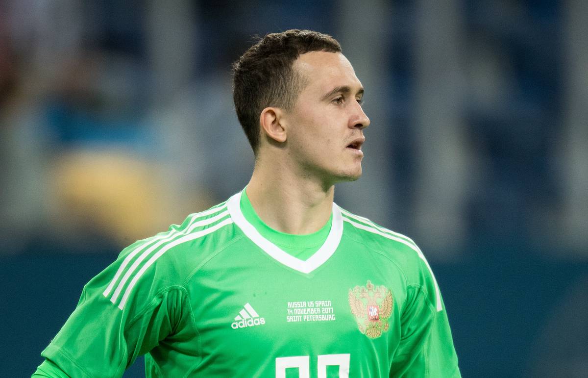 Вратарь Лунёв высказался о своём дебюте за «Динамо» в матче с «Партизаном»