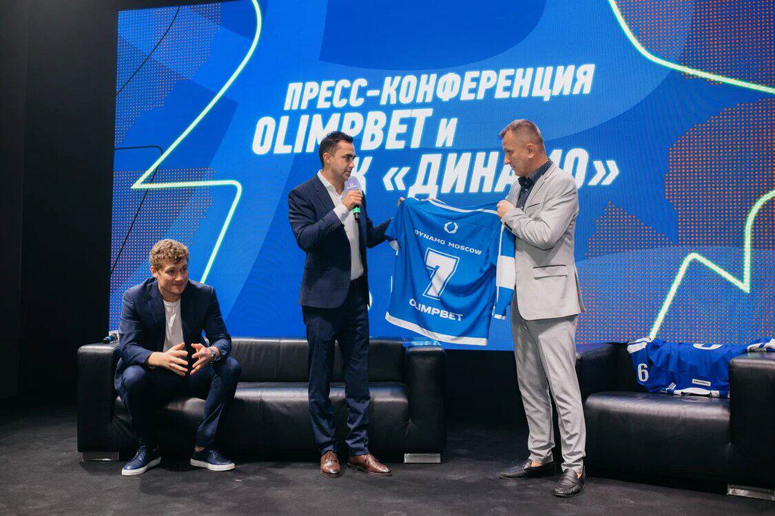 Olimpbet и ХК «Динамо» ярко провели презентацию партнерства