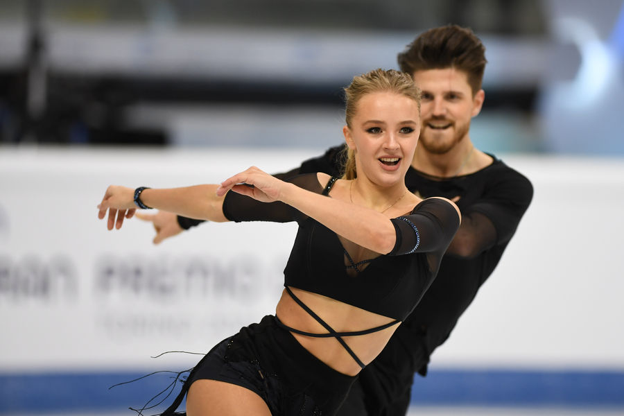 Степанова и Букин победили в ритм-танце на Гран-при России в Красноярске