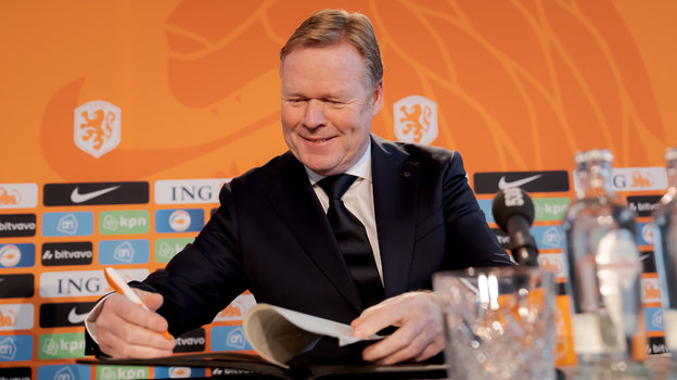 Куман вернулся на пост главного тренера сборной Нидерландов