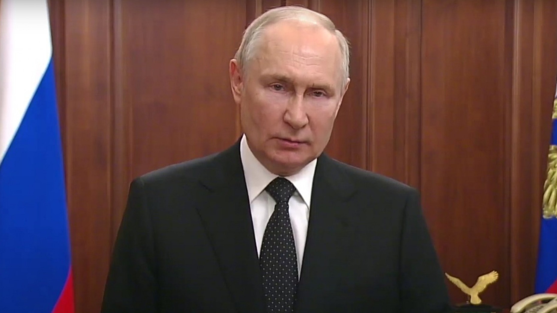 Владимир Путин обратился к россиянам в связи с событиями в Ростовской области: видео речи президента России