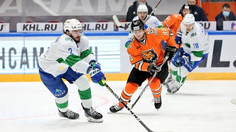 «Салават Юлаев» разгромил «Амур» в матче FONBET КХЛ