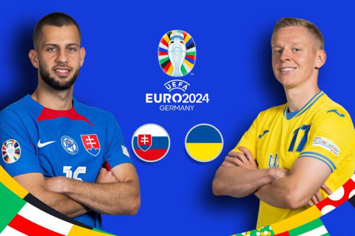 Словакия — Украина: стали известны стартовые составы на матч Евро-2024