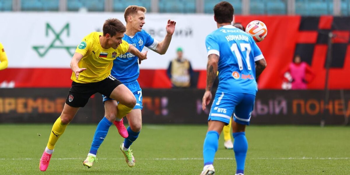Реализованный Смоловым пенальти принёс «Динамо» минимальную победу над «Химками»