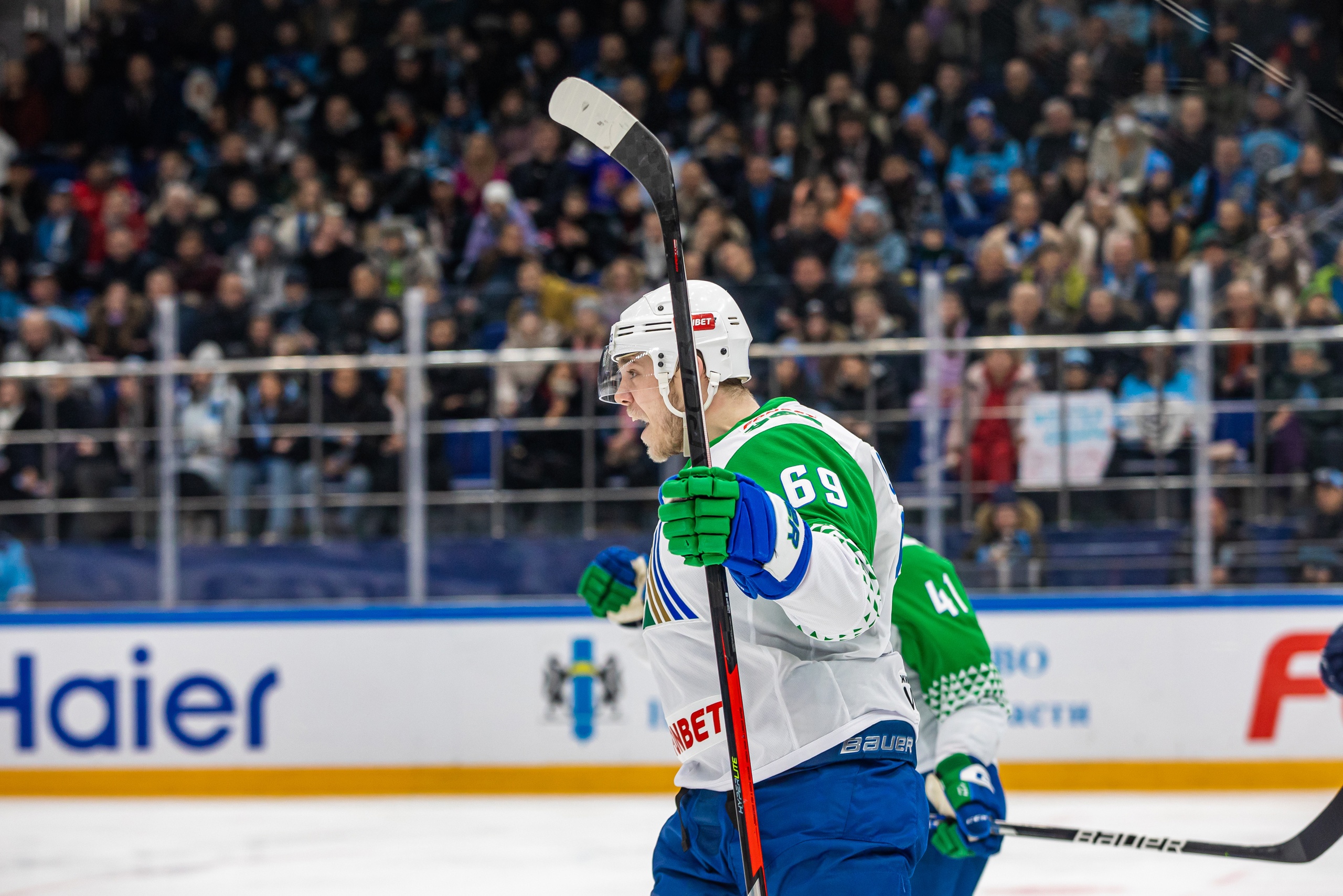 «Салават Юлаев» обыграл всухую «Сибирь» в домашнем матче FONBET КХЛ