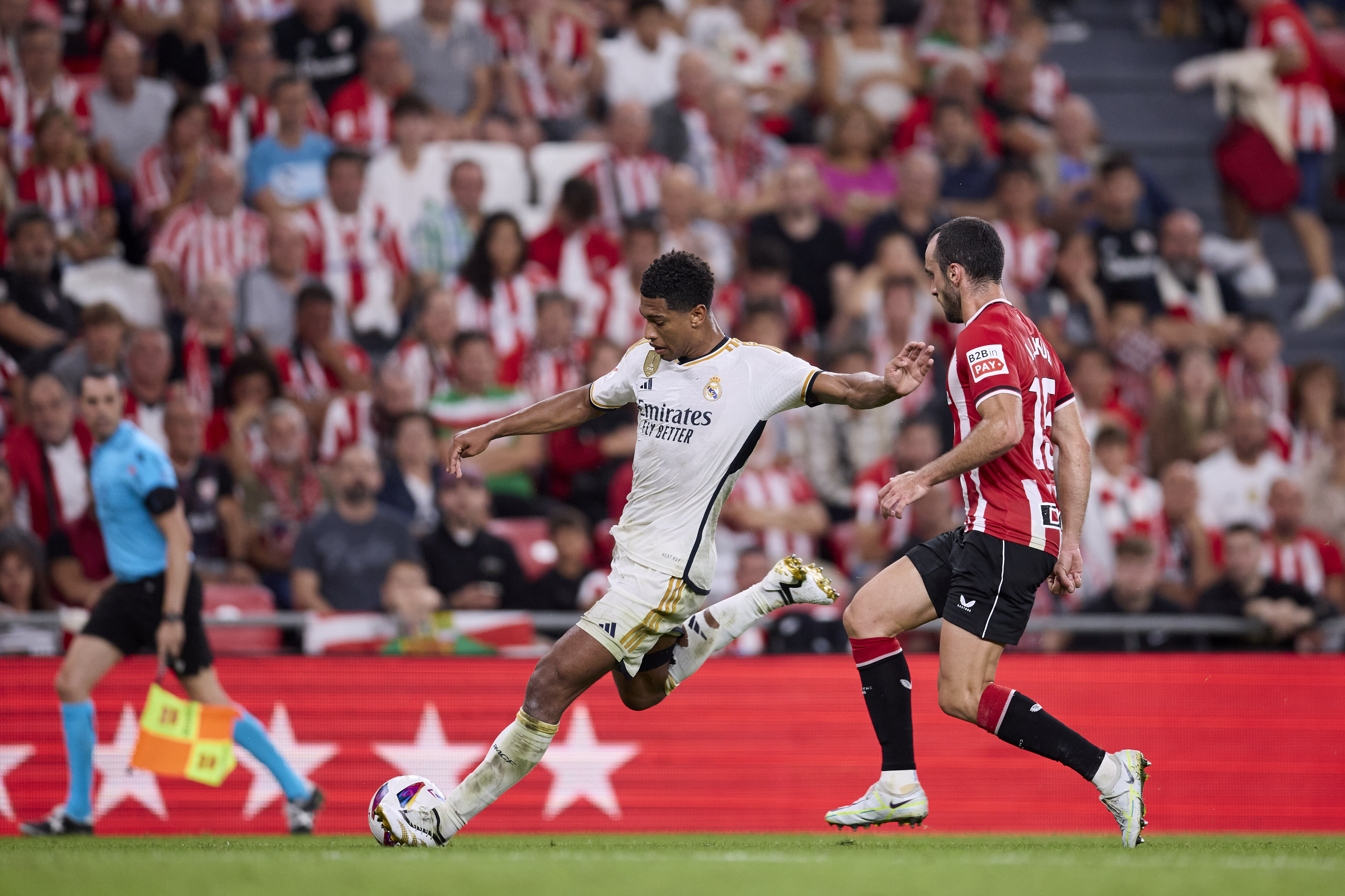 Дебютный гол Беллингема помог «Реалу» обыграть «Атлетик» в матче 1-го тура Ла Лиги