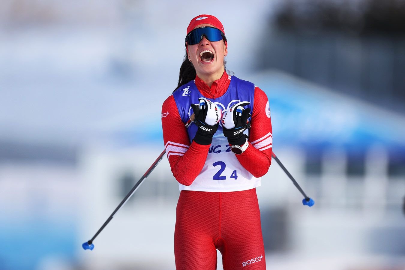 Степанова пришла первой в гонке на 10 км классическим стилем