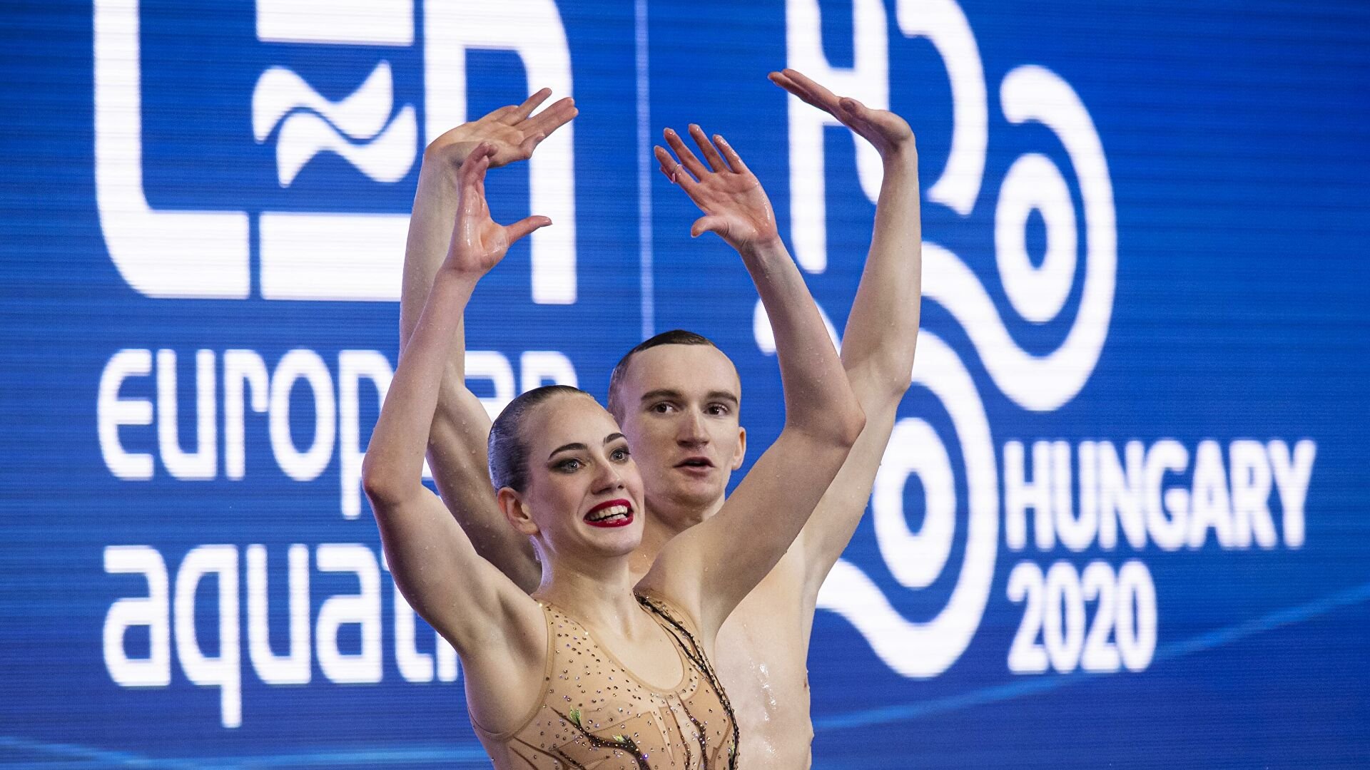 Мальцев и Платонова принесли России золотые медали в синхронном плавании на Играх БРИКС