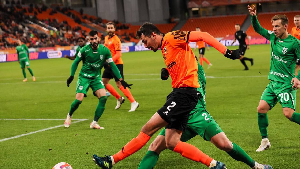 «Рубин» сыграл вничью с «Уралом» в матче 26-го тура РПЛ