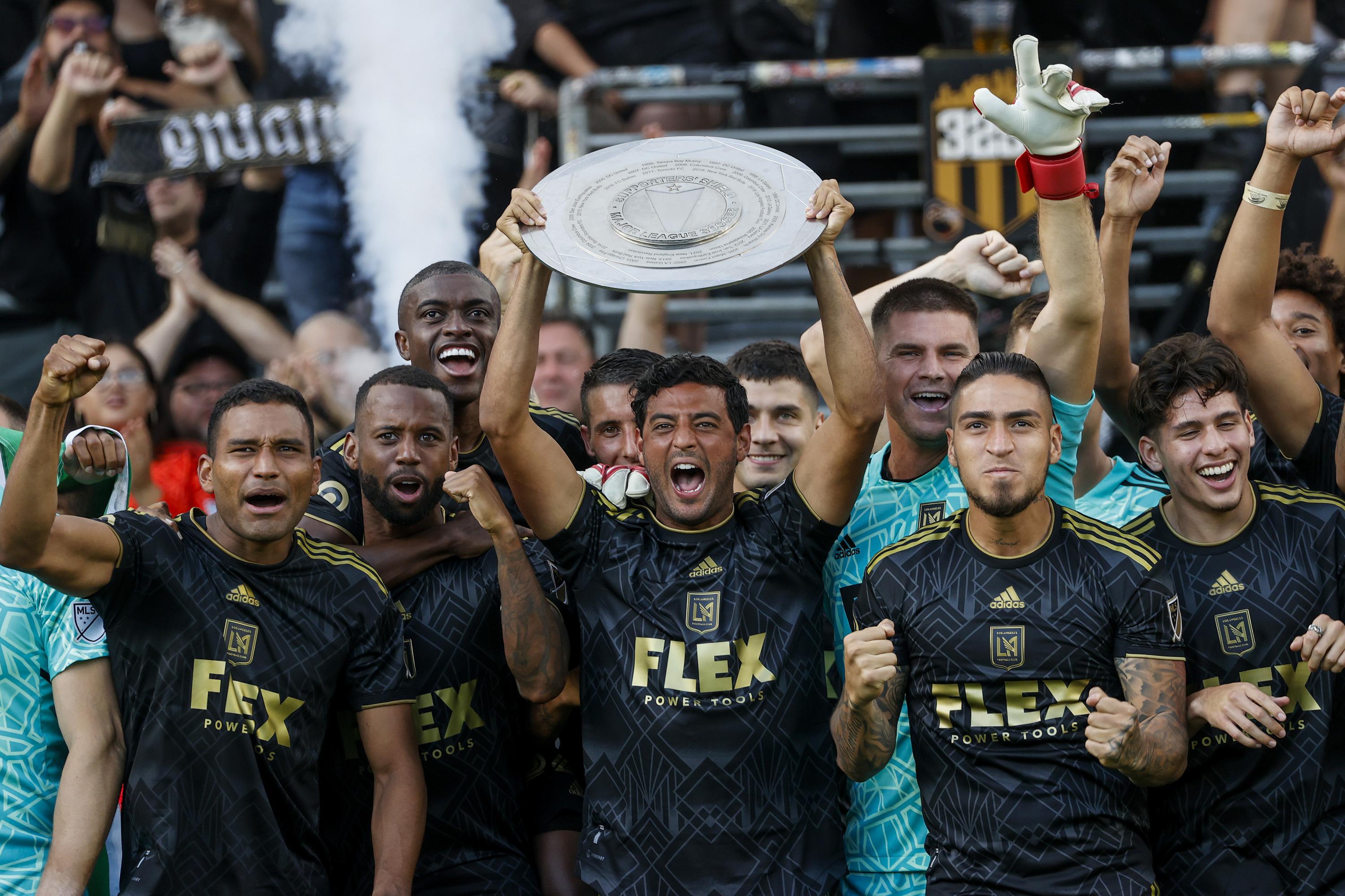 Футбольный клуб лос анджелес. MLS supporters’ Shield.