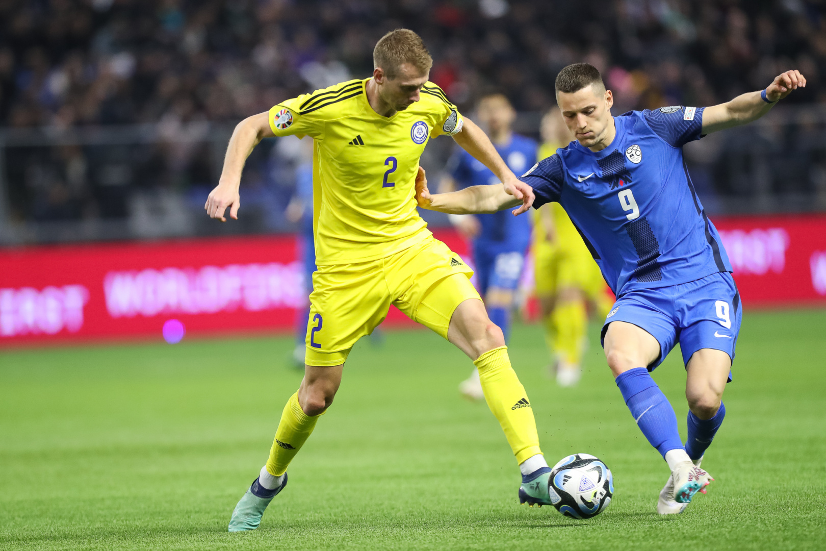 Исторический матч для Казахстана. Где смотреть решающую игру команды Адиева против Словении?