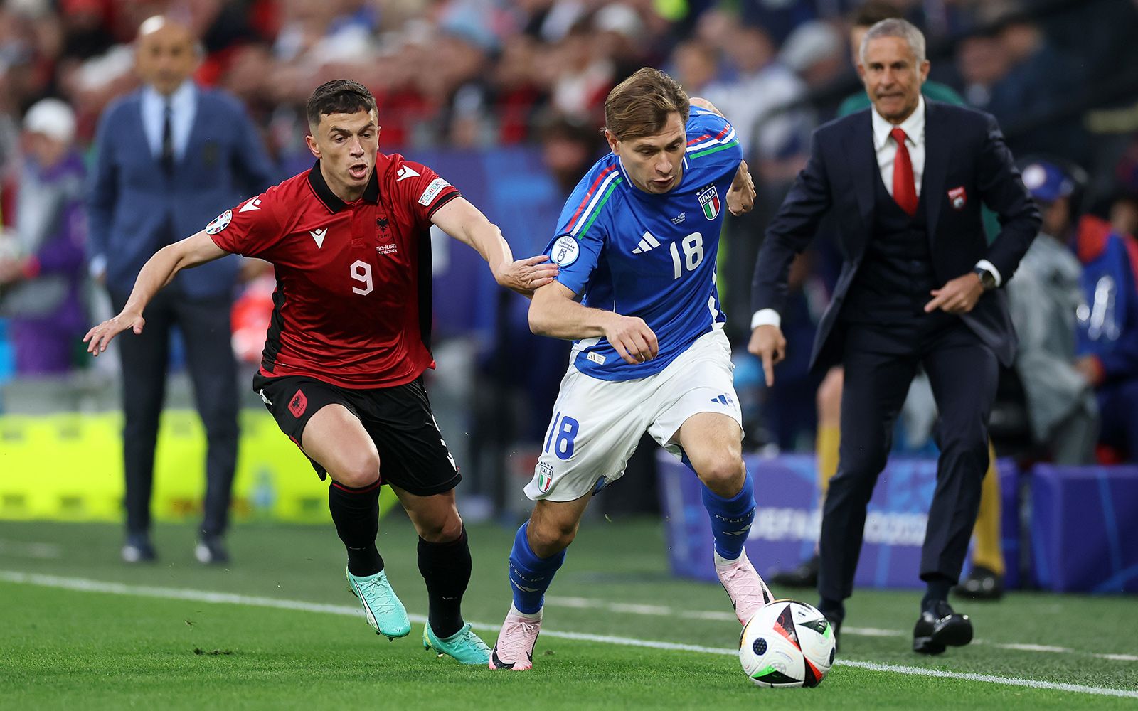 В матче Италии и Албании забиты самые быстрые три гола в истории Евро