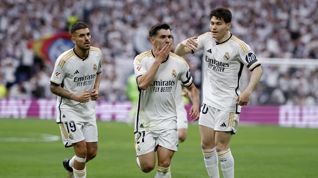«Реал» разгромил «Кадис» в матче 34-го тура Ла Лиги и увеличил отрыв до 11 очков