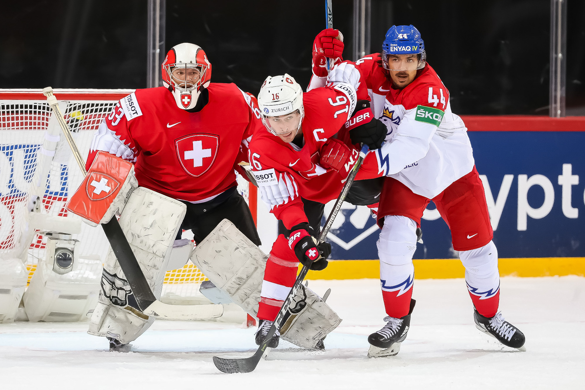 Швейцария обыграла Чехию по буллитам в матче ЧМ-2024
