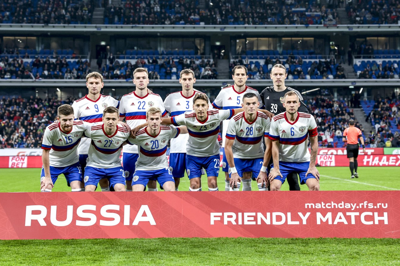 Сборная России по футболу 8 июня проведет товарищеский матч с Беларусью