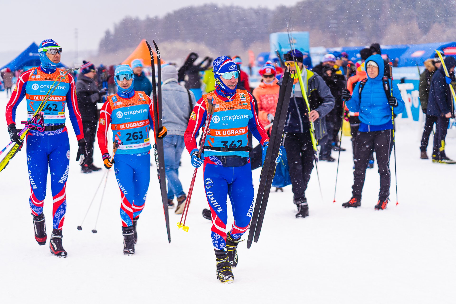 Банк «Открытие»: более 1000 лыжников зарегистрировались на юбилейный Югорский лыжный марафон