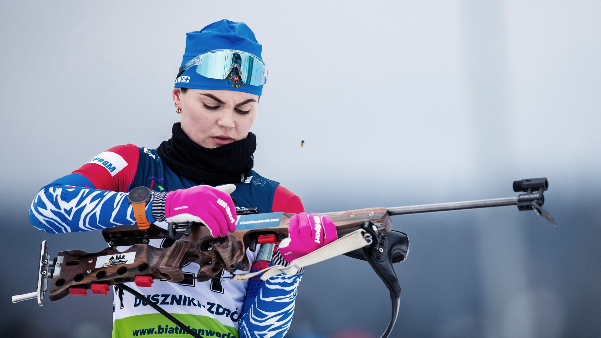 Гербулова выиграла спринт на этапе Кубка России по биатлону в Чайковском