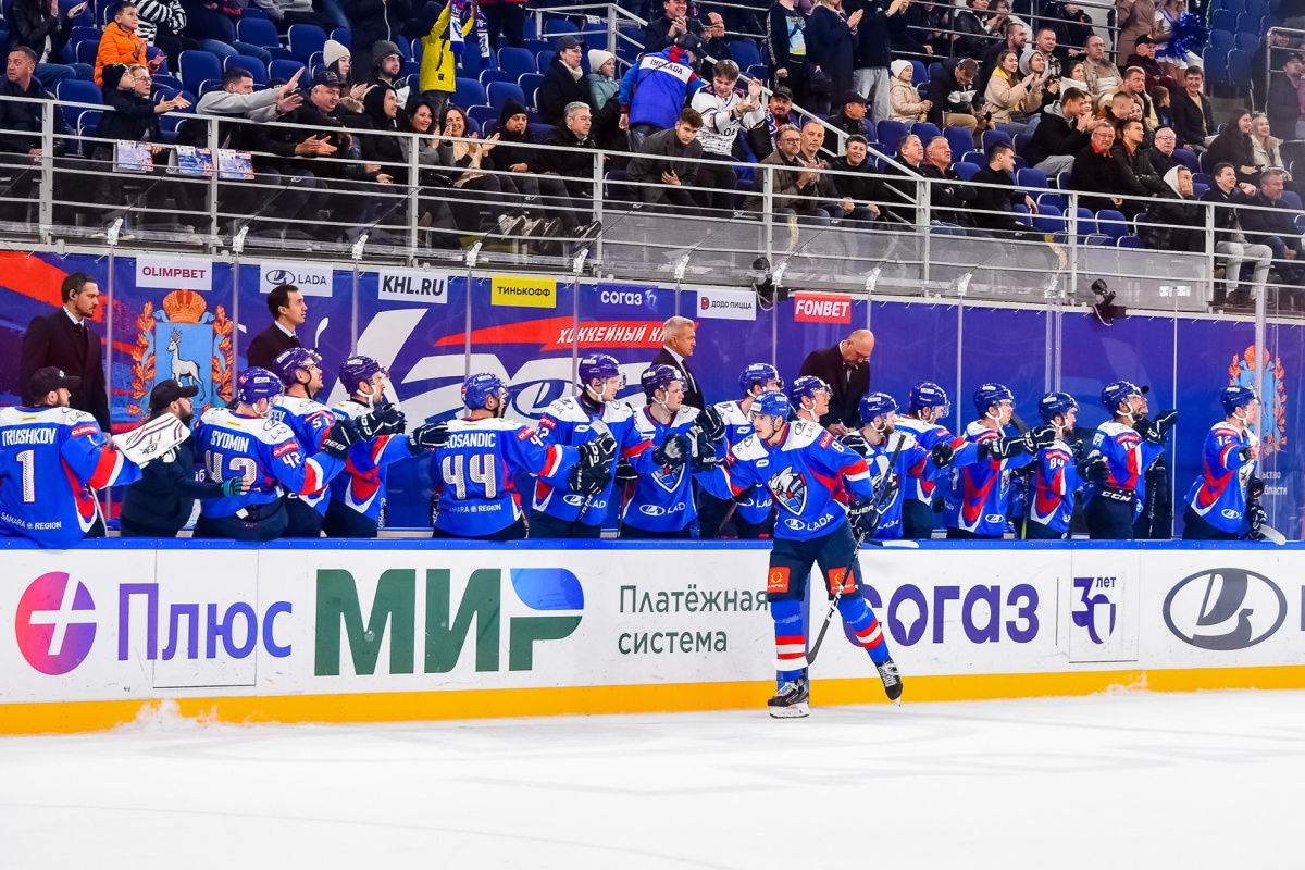 «Лада» проводит в КХЛ первый сезон с 2018 года. Фото: ХК «Лада»
