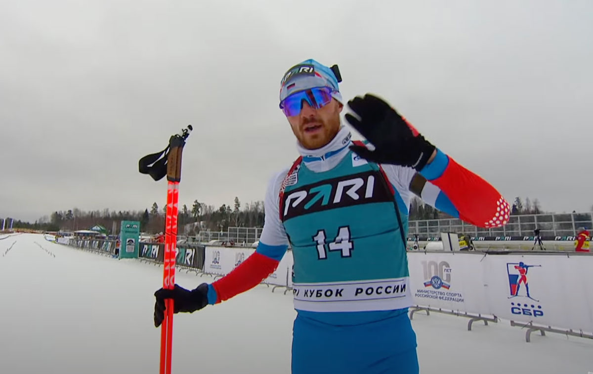 Бабиков выиграл суперспринт на пятом этапе Кубка России по биатлону