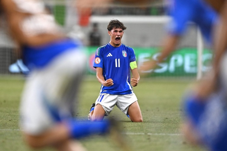 Сборная Италии стала победителем юниорского Евро-2024, разгромив в финале Португалию