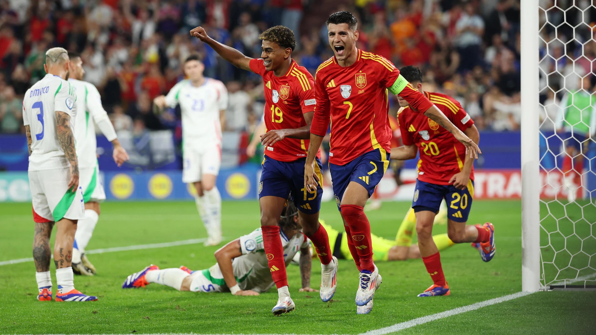 Матч Испания – Италия на Евро-2024 смотрел каждый седьмой зритель России