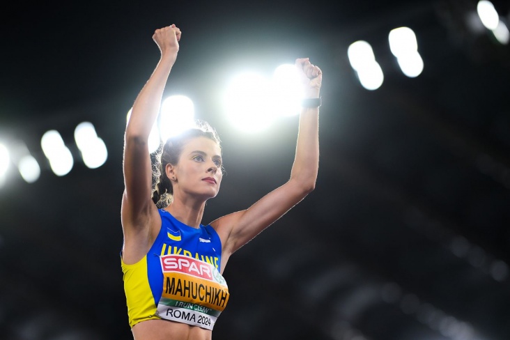 Украинская легкоатлетка Магучих установила новый рекорд мира по прыжкам в высоту
