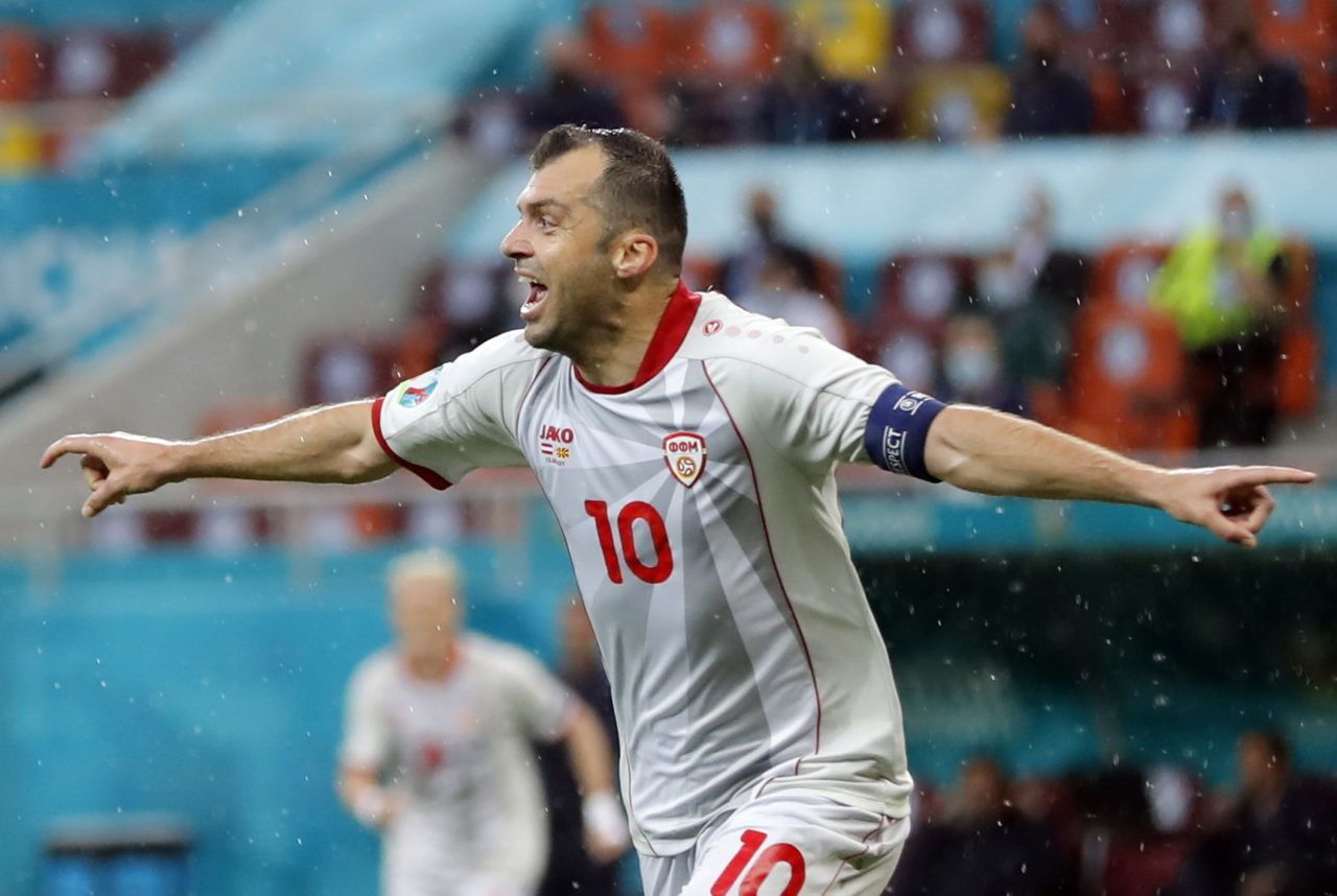 Пандев забил первый гол Македонии на Евро. Он уходил из сборной из-за критики и трат на авиабилеты