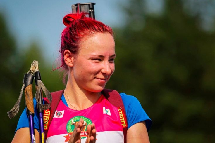 Ушкина прокомментировала свою победу в гонке преследования на ЧР