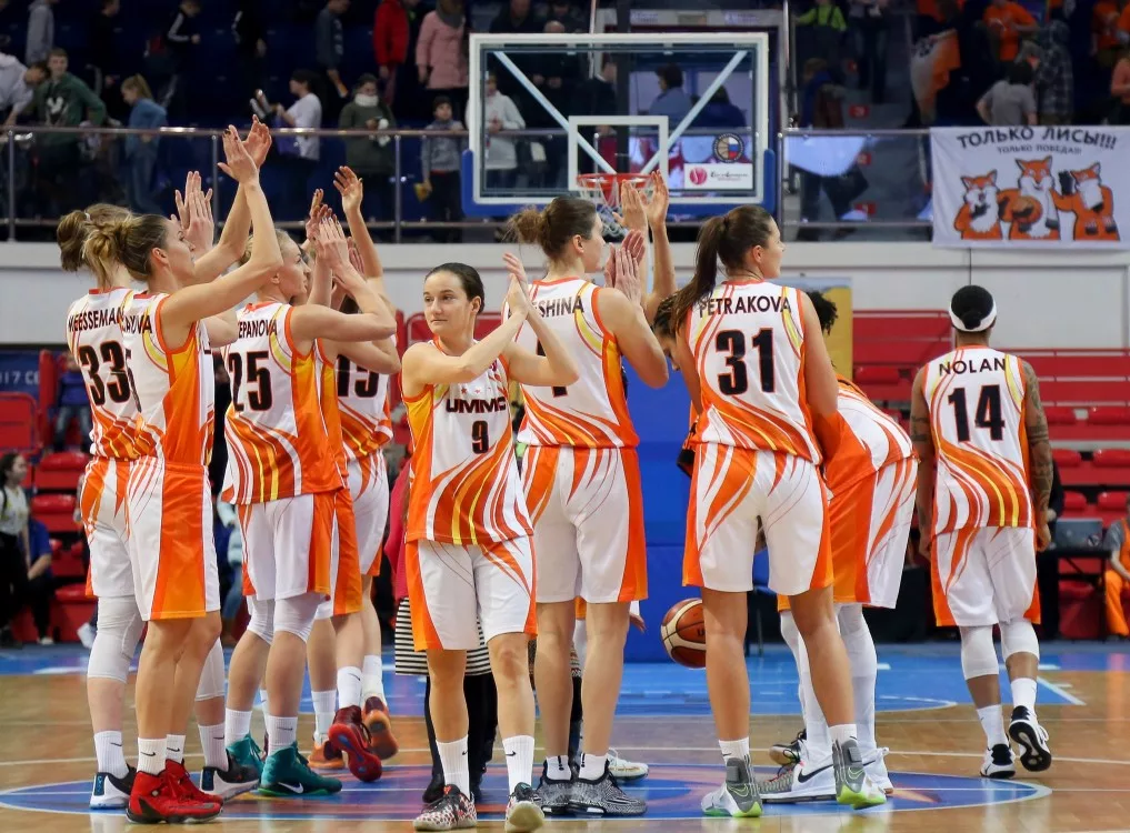 УГМК в 13-й раз подряд стал победителем женского чемпионата России по баскетболу