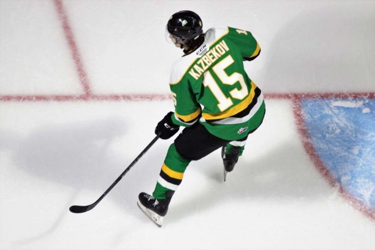 Российский хоккеист клуба лиги Онтарио Казбеков скончался в возрасте 18 лет
