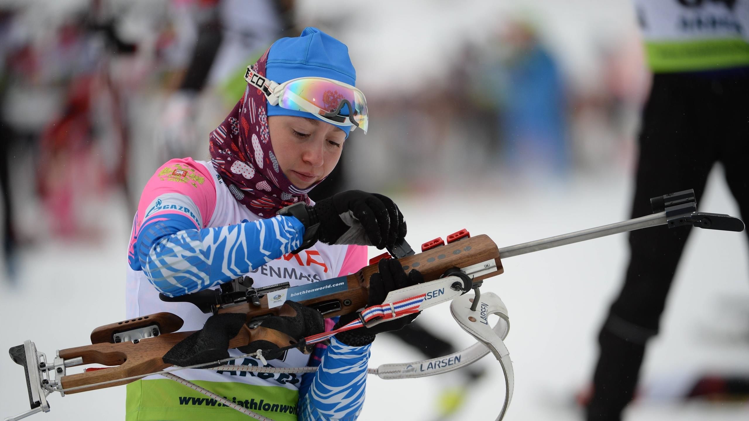 Анастасия Шевченко завоевала «золото» в спринтерской гонке на Кубке IBU
