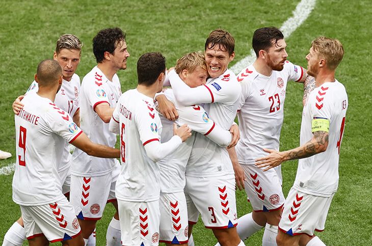 Сборная Дании одержала семь побед в семи матчах отбора на ЧМ-2020 с разницей мячей 26:0