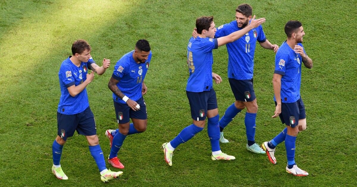Сборная Италии одержала победу над сборной Бельгии в матче за третье место Лиги наций