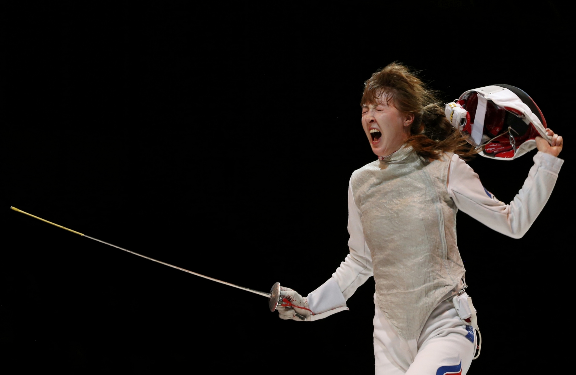 Рапиристка Коробейникова: во время Олимпиады была нервная атмосфера, волнение, но все нормально
