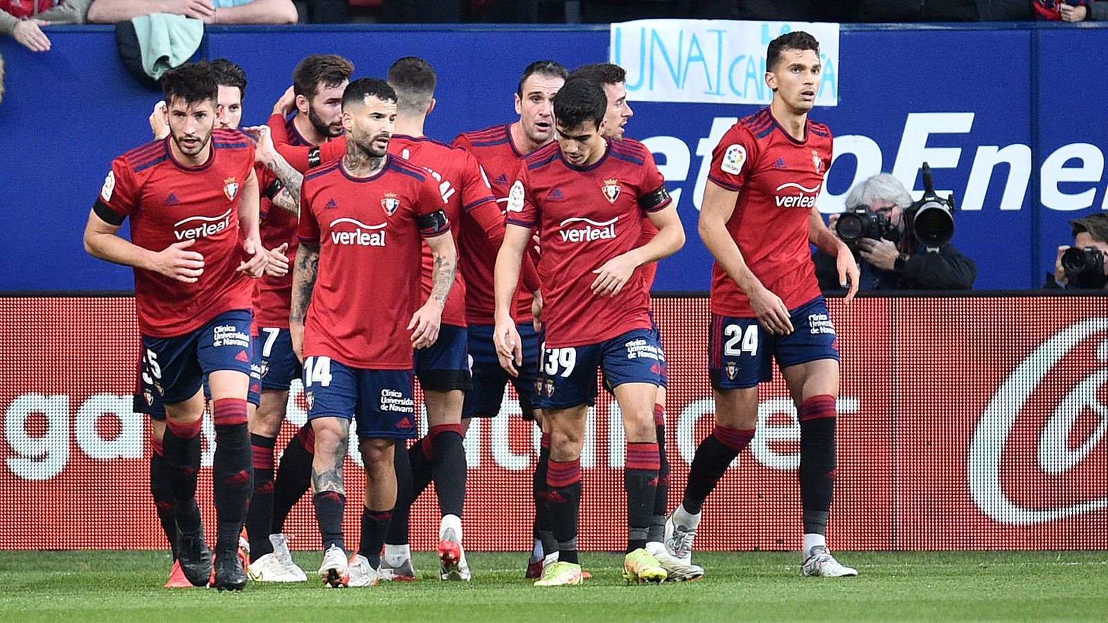 «Осасуна» на своем стадионе уверенно обыграла «Леванте» в матче 29-го тура Ла Лиги