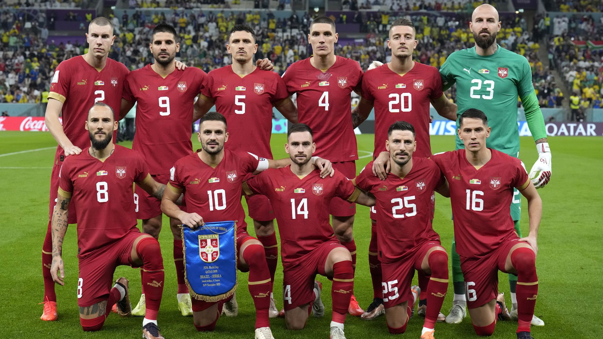 ФИФА начала расследование инцидента с флагом Сербии с изображением территории Косова в ее составе