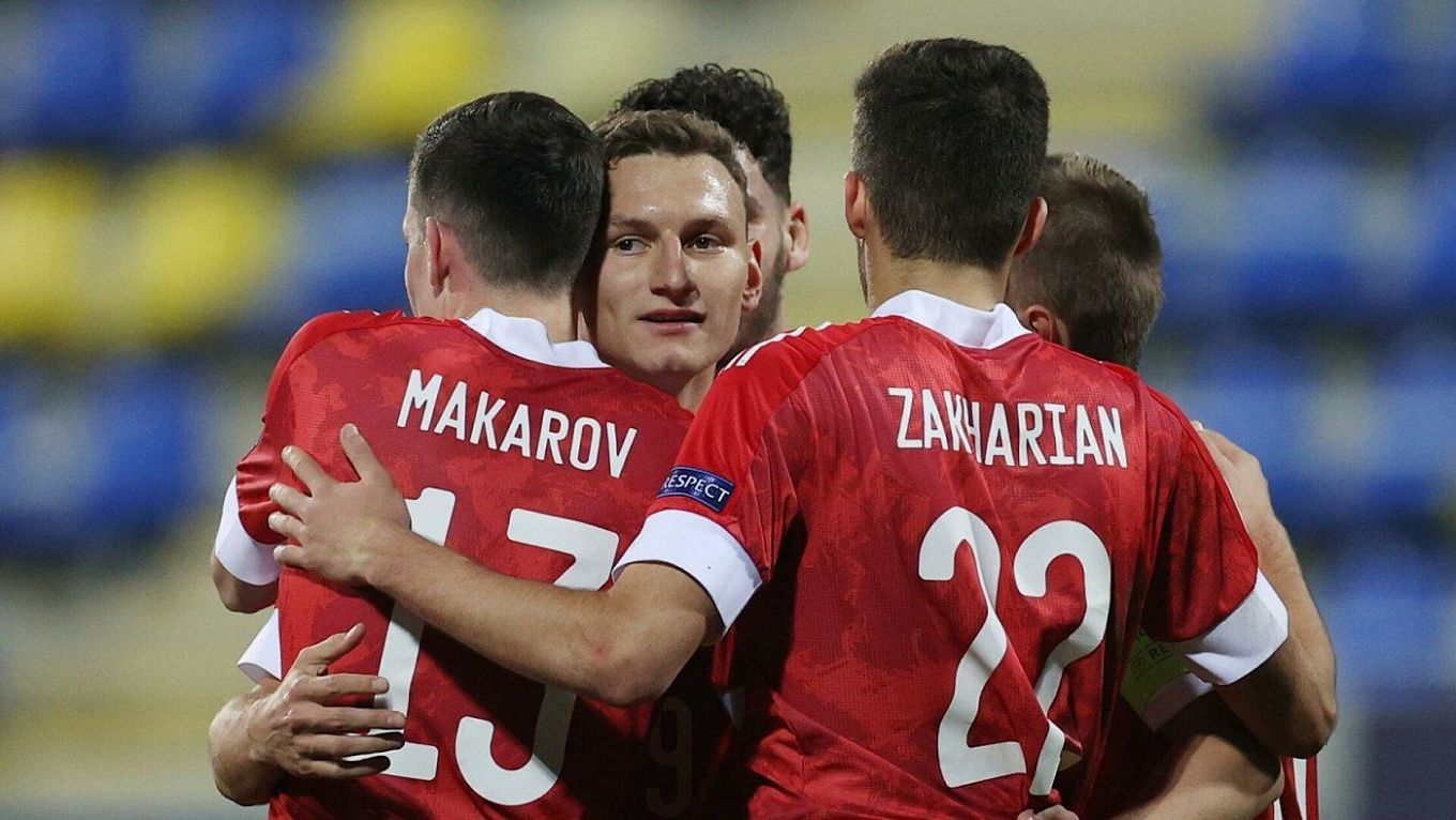 Молодежная сборная России сыграла вничью с Сербией