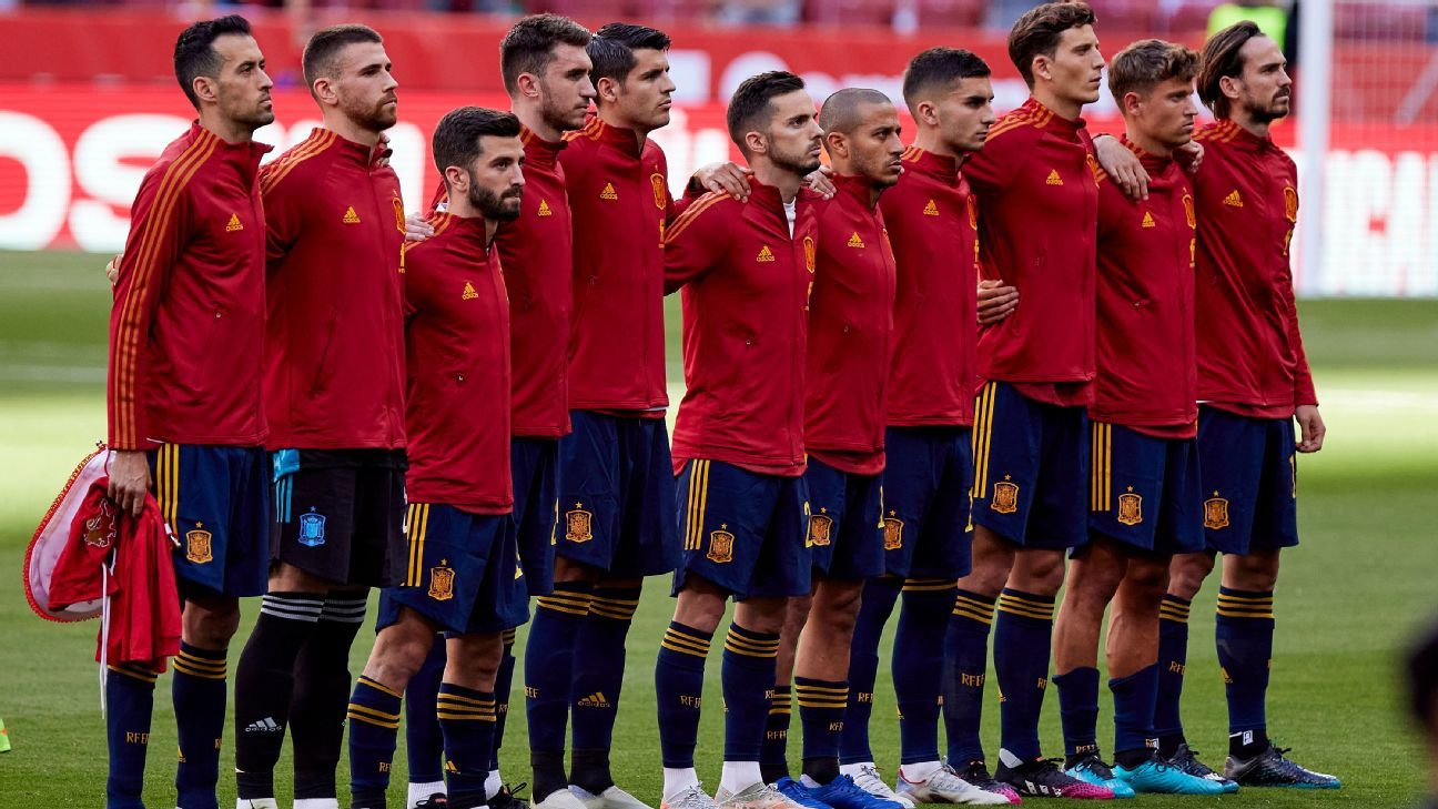 футбольная команда испания