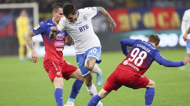 ЦСКА и «Динамо» не выявили победителя в матче 12-го тура РПЛ