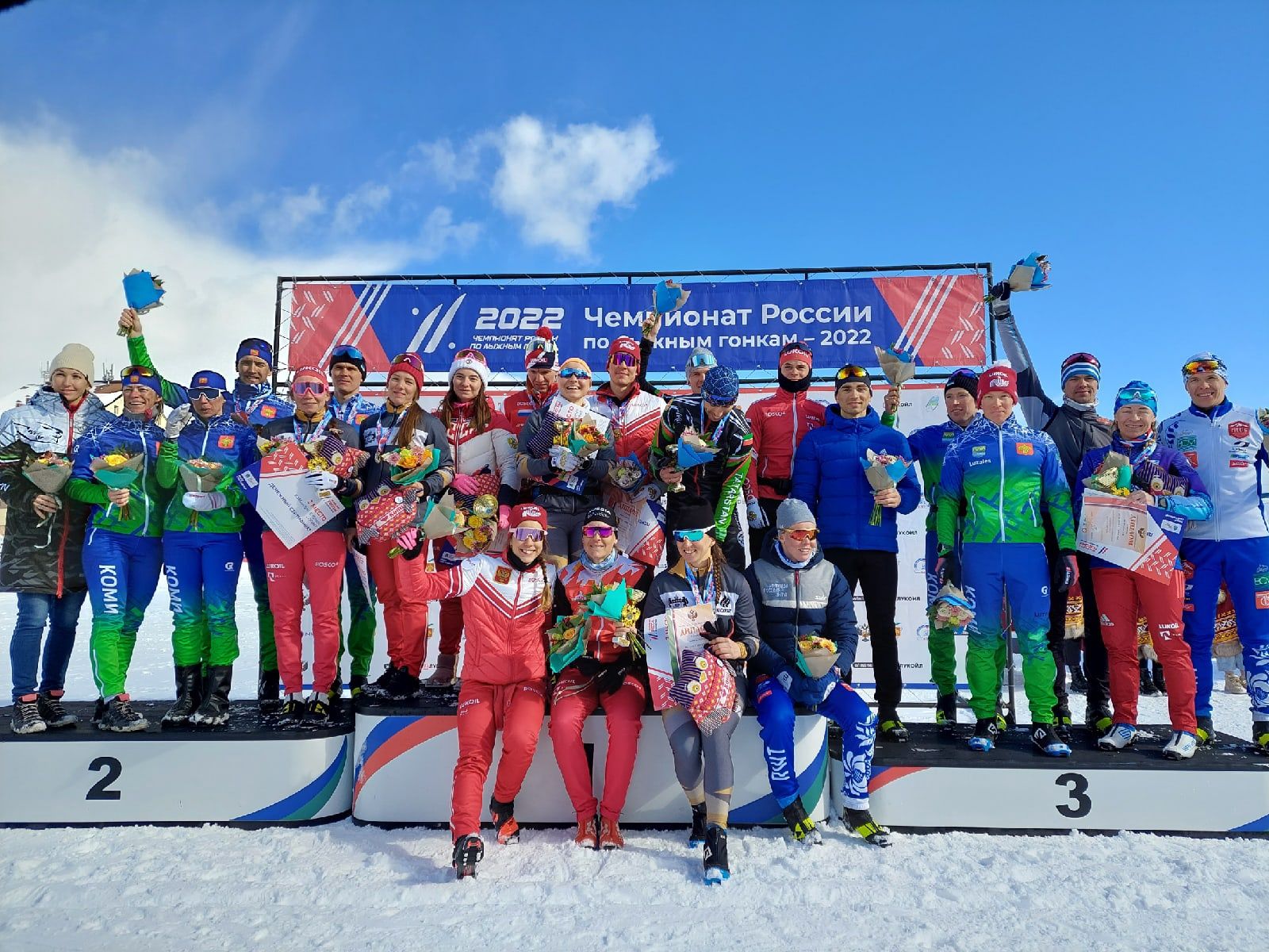 Результаты чемпионата России 2022 по лыжным гонкам в Сыктывкаре: победители и призеры