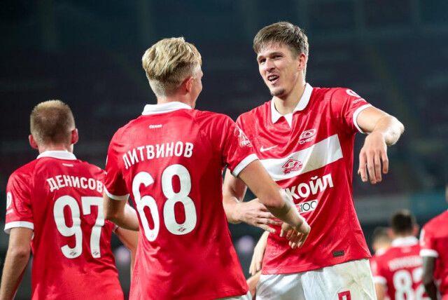 Соболев забил за «Спартак» в шестом матче подряд