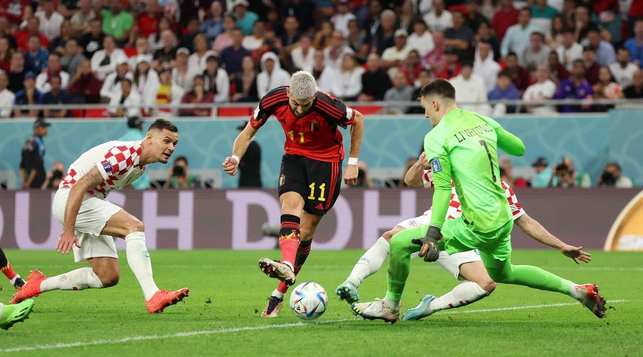 Сборная Бельгии сыграла вничью с Хорватией и вылетела с чемпионата мира
