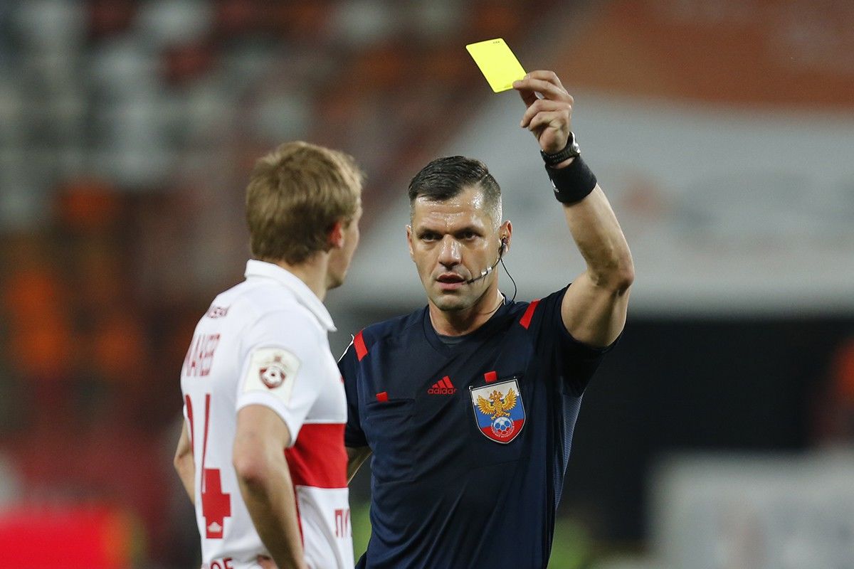 Арбитр Федотов заявил, что судья матча «Локомотив» — «Ахмат» выдумал красную карточку Мурило