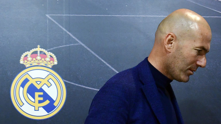 Зидан будет уволен из «Реала» в случае вылета из Лиги чемпионов