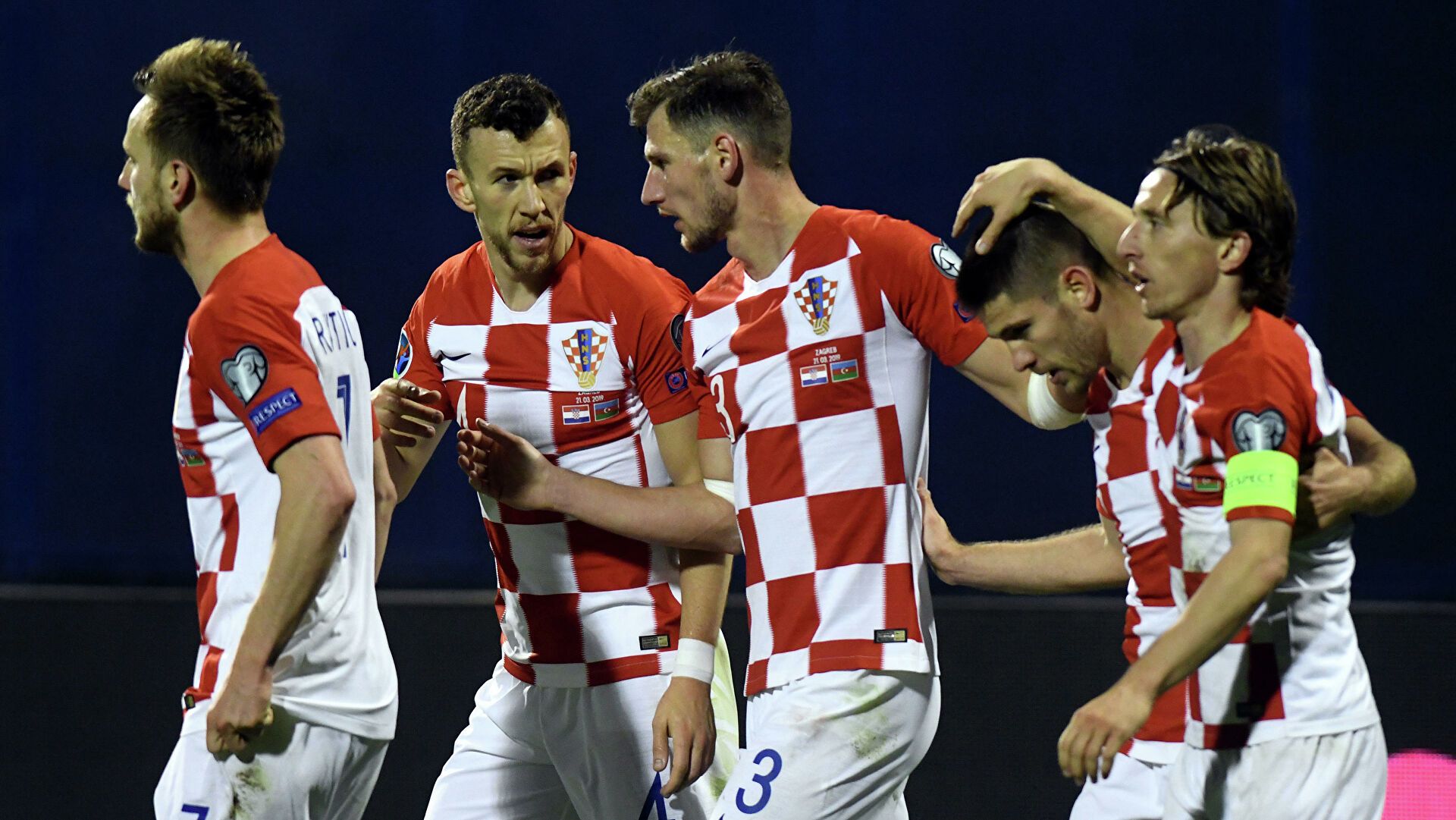Сборная Хорватии вырвала победу у Словакии и сравнялась по очкам с Россией
