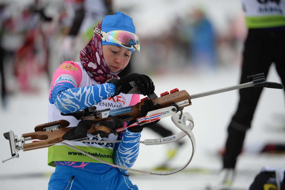 Российская биатлонистка Шевченко стала второй в квалификации суперспринта на Кубке IBU