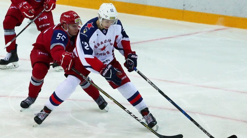 «Красная Армия» выиграла второй матч серии 1/4 финала МХЛ с «Локо»